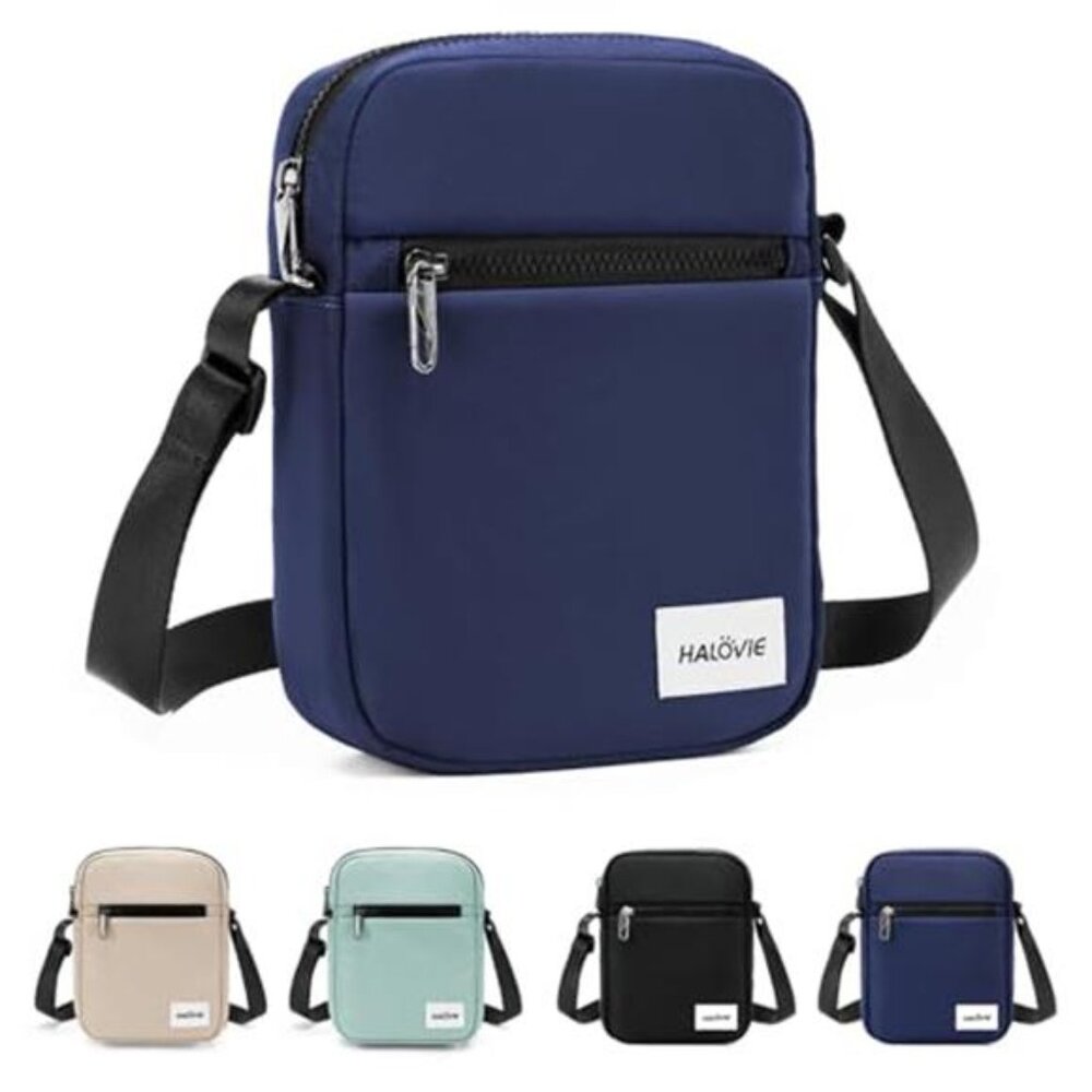 Small Crossbody Bag RFID Anti Theft Sling Bag Lightweight Travel Purse Women Men